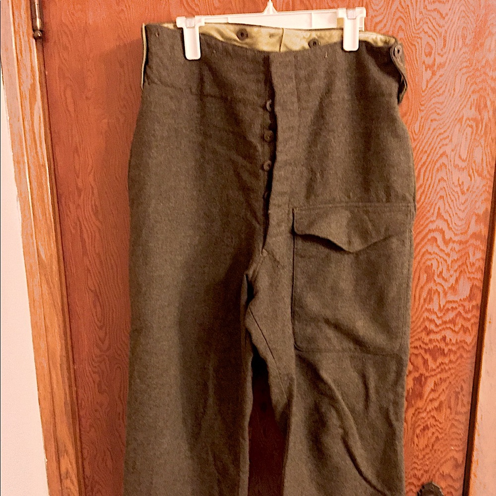 Vintage wool pants size 33 w X 33